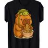 Men's Anime Print T-Shirt - Anime Character Print Crew Neck Short Sleeve Shirt, Machine Washable, Suitable for Anime Apparel and Party Outfits