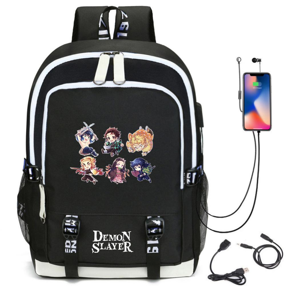 Anime Peripheral Student Large Capacity Backpack Fashion Backpack Computer Bag Oxford Cloth Backpack