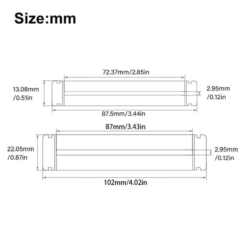 Fretboard Guards with Rubber Attachments Providing Enhancing Grip and Scratch Prevention Metal and Rubber Texture