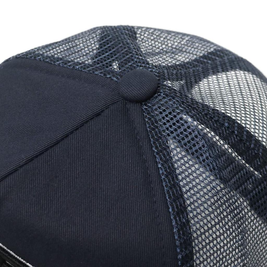 Avirex MESHCAP USA Size Hat, Black, 57.0-59.0cm