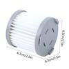 2 Pieces Vacuum Cleaner Filter Strainer Replacement For LEXY JIMMY C53T JV51 M52