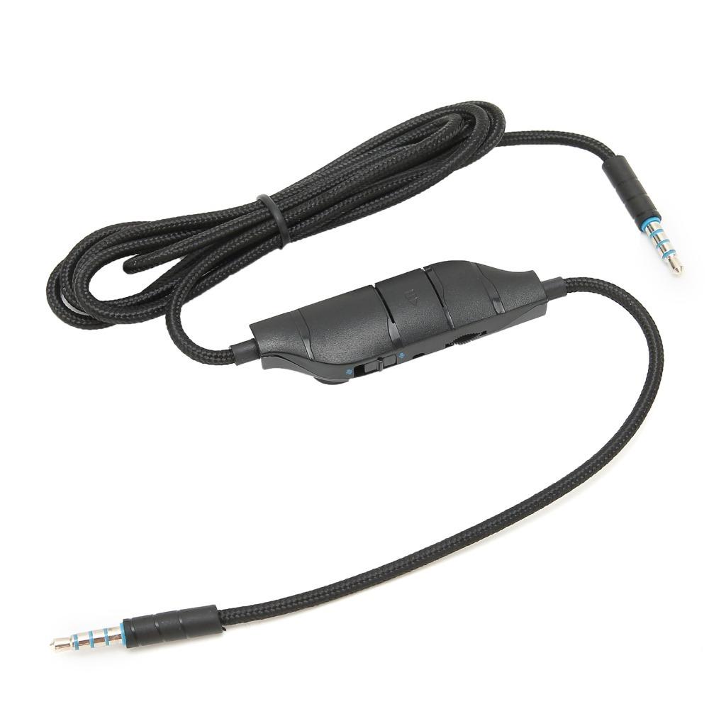 with Volume and Microphone Control Gaming Headset Cable for Logitech G633/G635/G933/G935 Daily Use