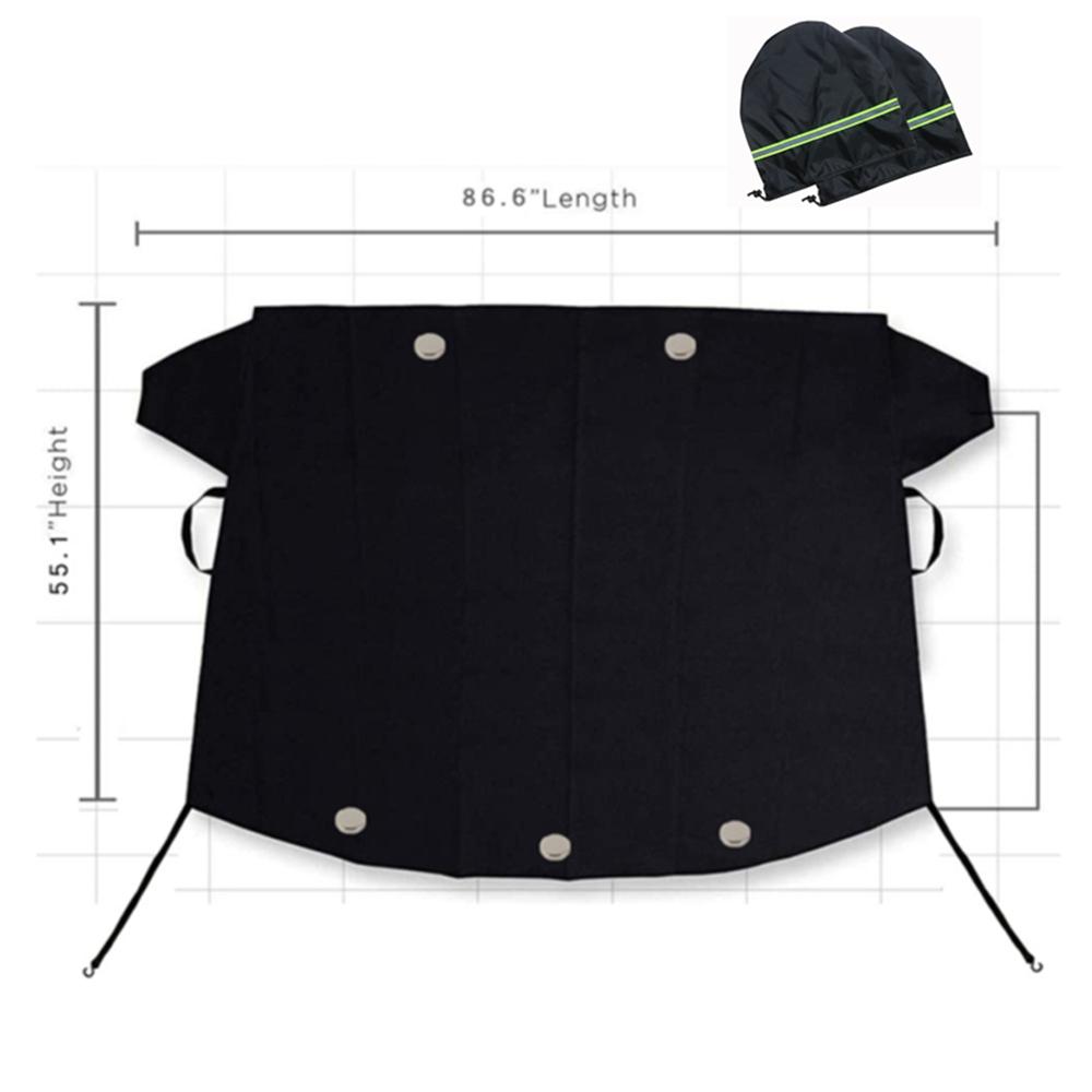 

Windshield Snow Cover With Magnetic Edges Ice Removal Protector