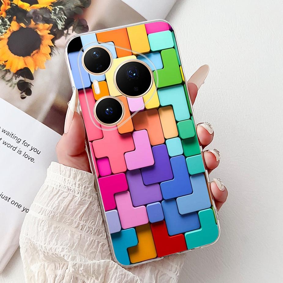For Huawei Pura 80 Ultra Case LMR-AL10 Stylish Painted Cover Soft Slim Phone Case For Huawei Pura 80 Pro Plus Pura80 Pro+ Fundas Pura 80 Ultra