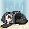 Reise-Haustier-Katzenkorb Tasche Erweitern Tragbar Groß Atmungsaktiv Katzenkorb Taschen Umhängetasche Kätzchen Handtaschen Transport