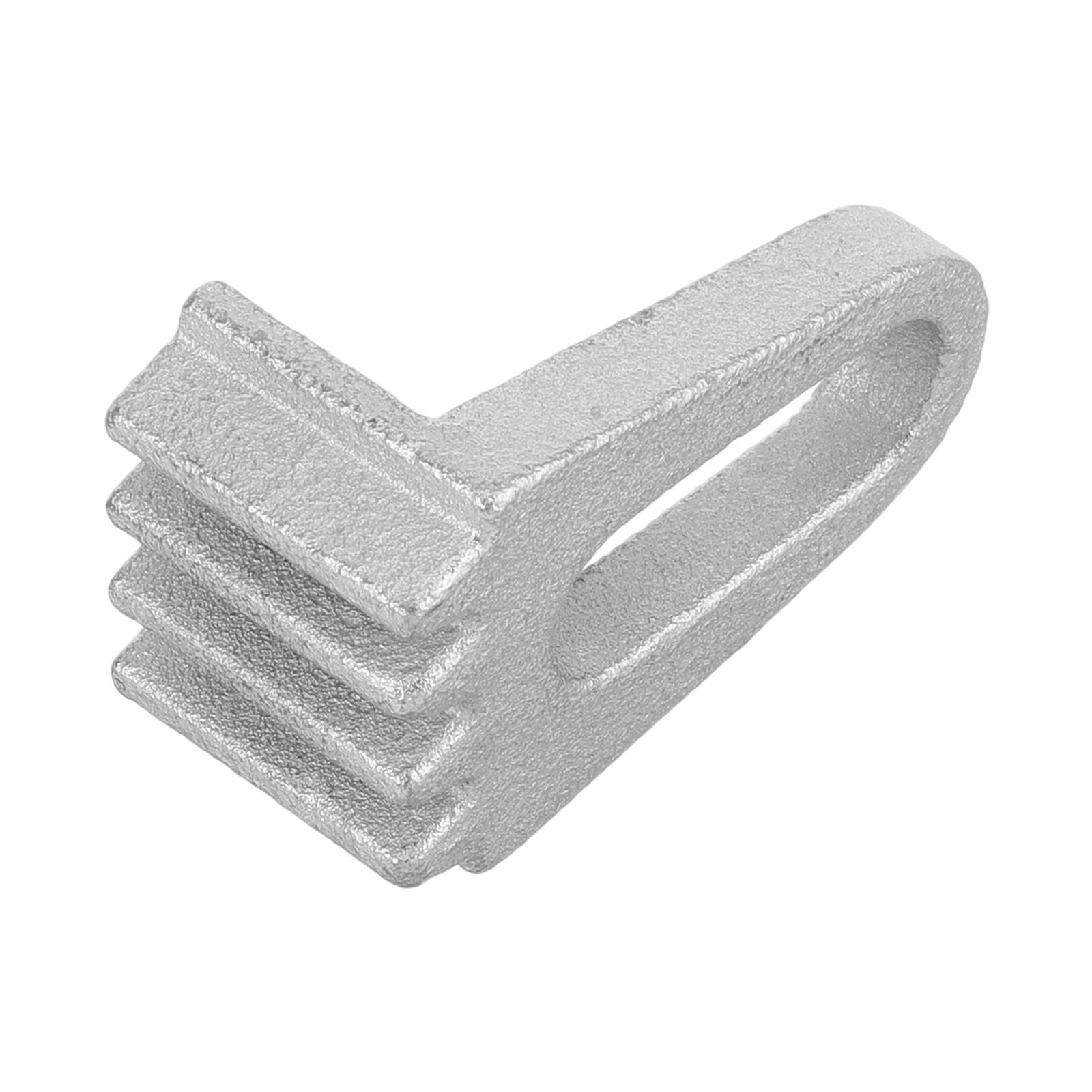 Durable Metal Flywheel Locking Tool Automotive Flywheel Holder Flywheel Turner Engine Timing Repair Tool Flywheel Holding серебряный