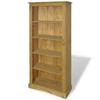 Day and Night - Day and Night Corona Range 5-tier Mexican Pine Shelving Unit 80x40x170 Cm