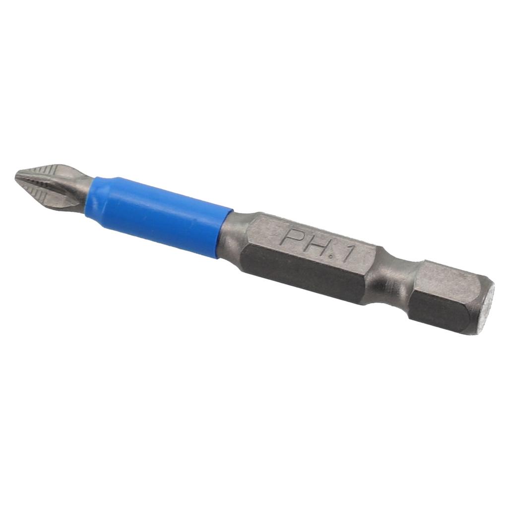 Screwdriver Bit 1pc 50mm Alloy Steel Hardness Magnetic