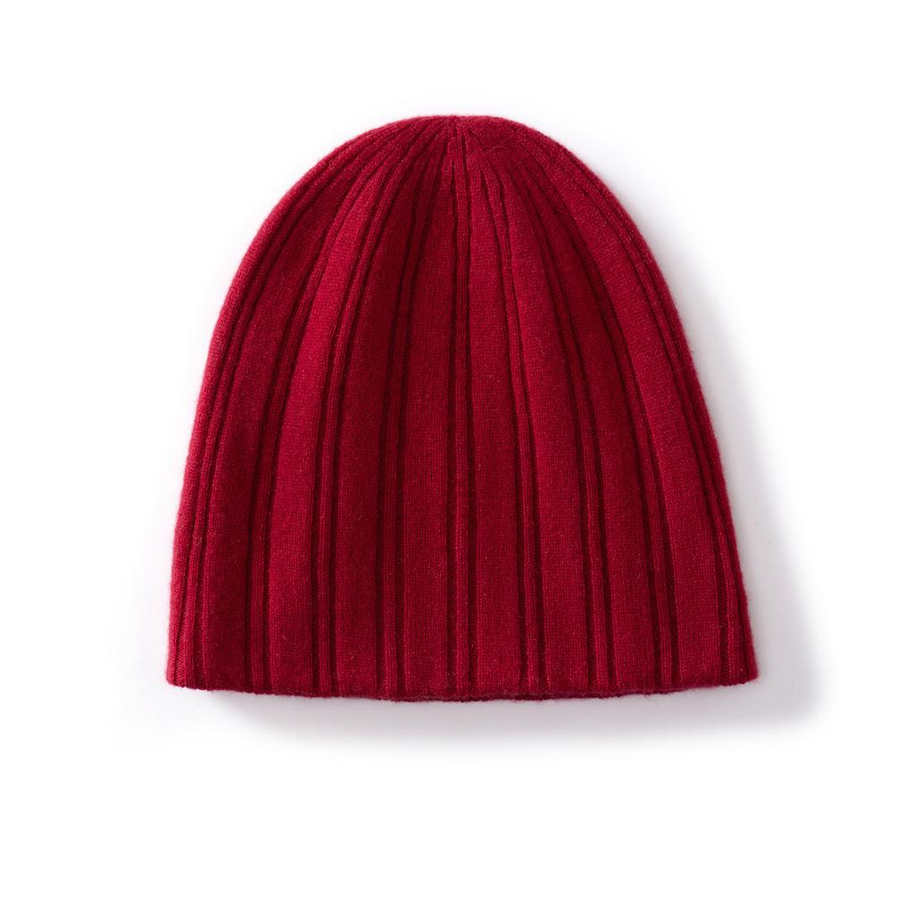 New% Pure Cashmere Autumn and Winter Warm Hat Men's and Women's Advanced Warm Ear Protector First-line Double-layer Cold Hat