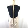 Harrods Sleeveless Dress Women’s S Black Beige Knee Length(USED)