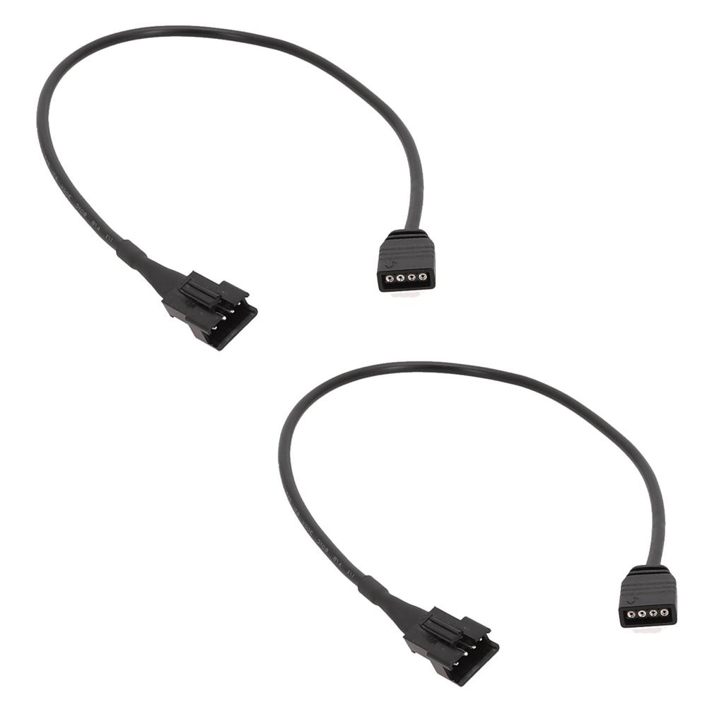 2pcs RGB Extension Cable SM3/4Pin to 3PIN Female/SM3/4Pin Male Adapter Cord for DEEPCOOL/Lian Li PC Case ARGB Cord