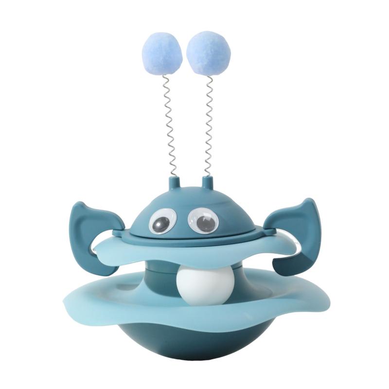 3 Layer Cat Toy Tower Turntable Roller Balls Toys Interactive Intelligence Training Track Puzzle Funny Games Accessories