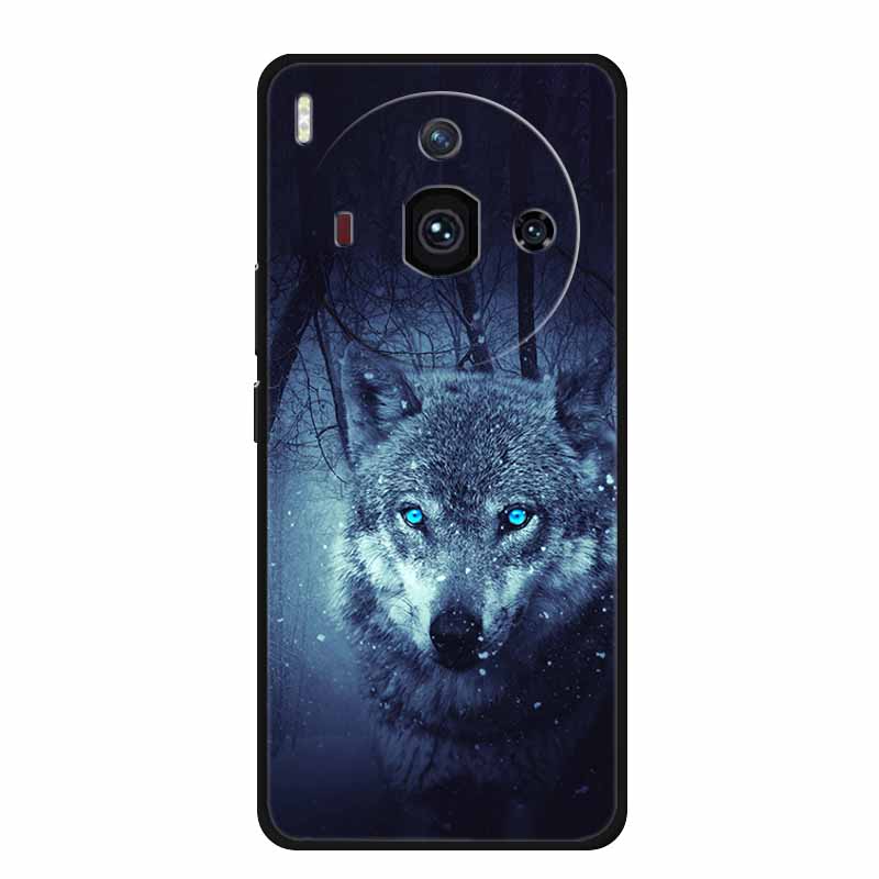 For Iphon 14 Luxury Phone Case Apple Iphone14 Pro Pro Max Plus Black TPU Soft Cover Silicone Shield Animal Lions Tiger Bunper