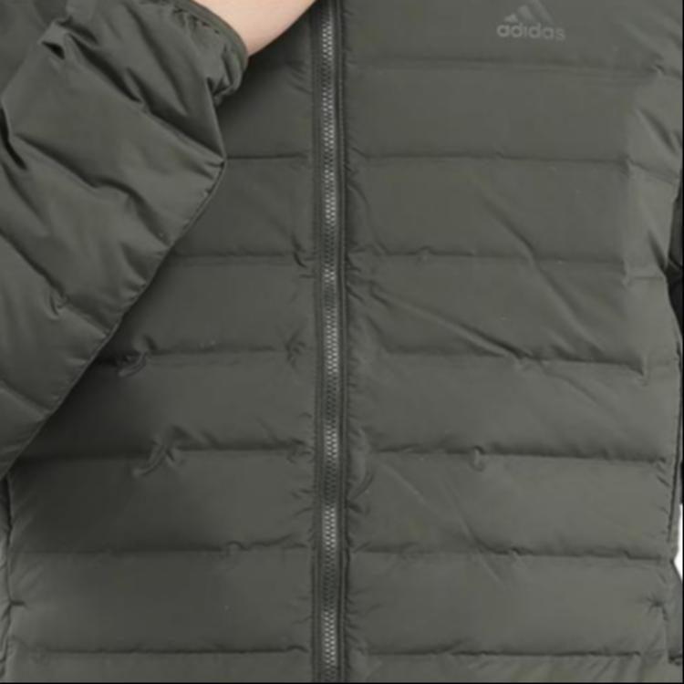 adidas Down Jacket Men's Legend Dark Earthy Brown DZ1424