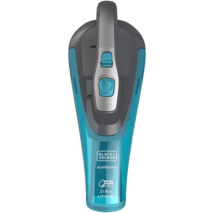 Aspirateur à main BLACK+DECKER WDA320J - Eau &amp; Poussière - 10.8V 2Ah - Embout spécial liquide inclus