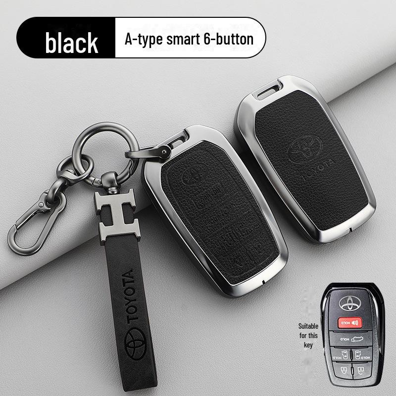 

Чехол для ключа Toyota Sienna 2024 года выпуска: Премиум мужской корпус и пряжка No size