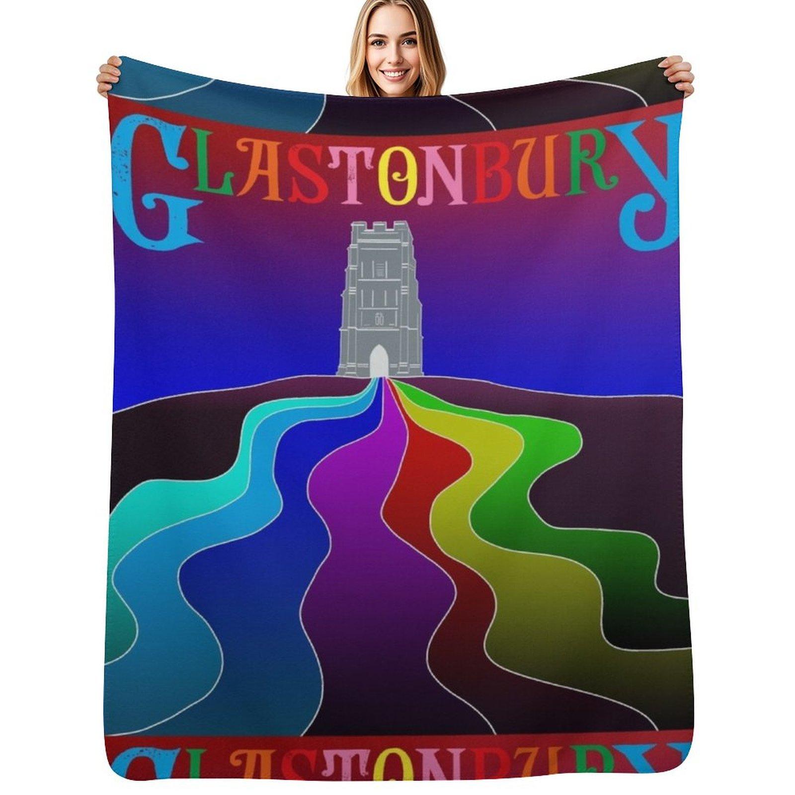 Glastonbury Throw Blanket Color Fast Cozy Throw Blanket Size: 75*100cm, Weight: 230 GSM
