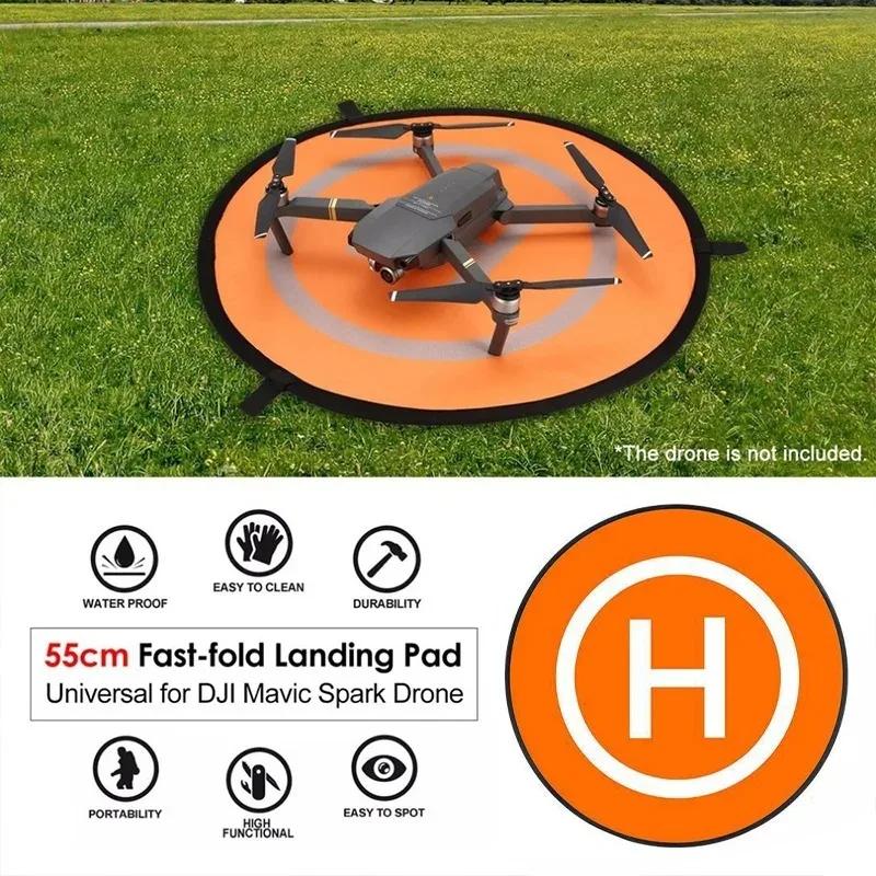 Universal 55cm Foldable Landing Pad Mat for Drone Quadcopter RC Parking Apron Accessories Dron Landing Gear Protector