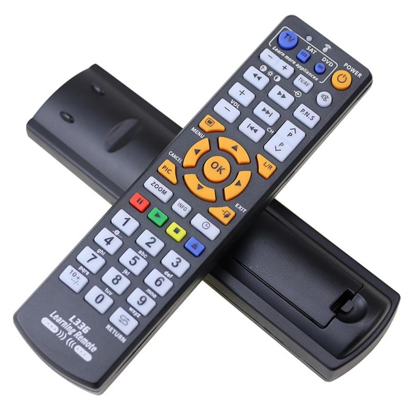 L336 Learning Remote Control for Multiple Devices TV Music Player Devices Simplified Home Entertainment Control