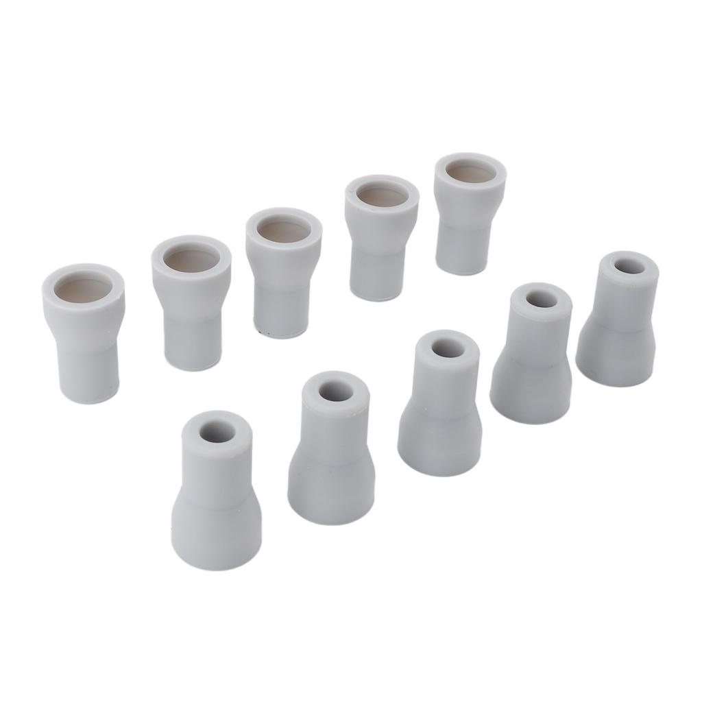 10pcs HYG TM46 S Saliva Ejector Suction Adapter Tips Silicone Strong Suction Tips Replacement