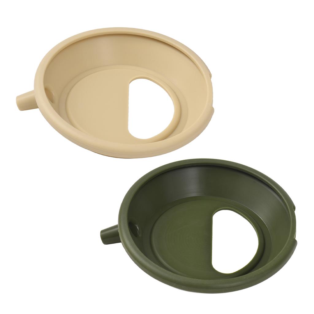 Silikon Kesseldeckel Outdoor Tragbarer Handaufbrühkessel Camping Teekanne Deckel Hochtemperaturbeständig f