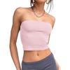 Slim-Fit Women's Pullover Tube Top Camisole for Summer