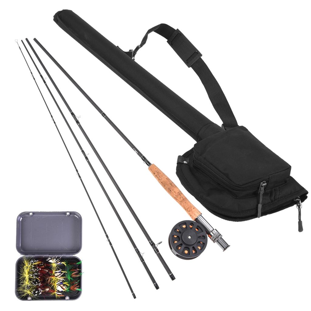 Fly Fishing Rod Kit 9ft Fly Fishing Rod and Reel Combo with Carry Bag Complete Starter Package Fly Fishing Kit Fly Fishing Kit