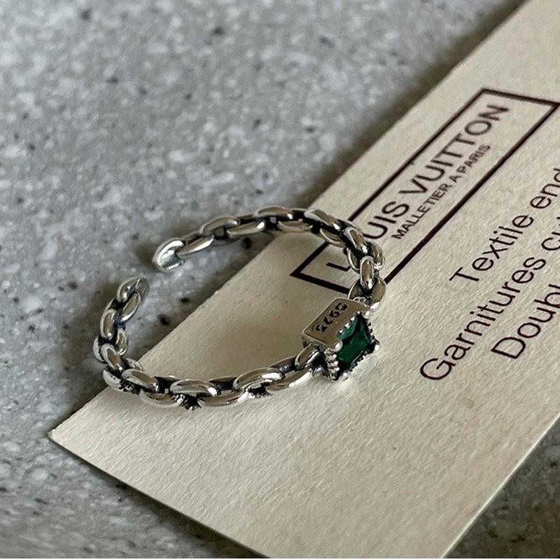 Exquisite Heart Ring For Women Adjustable Open Design Trendy Korean Style Fashion Jewelry