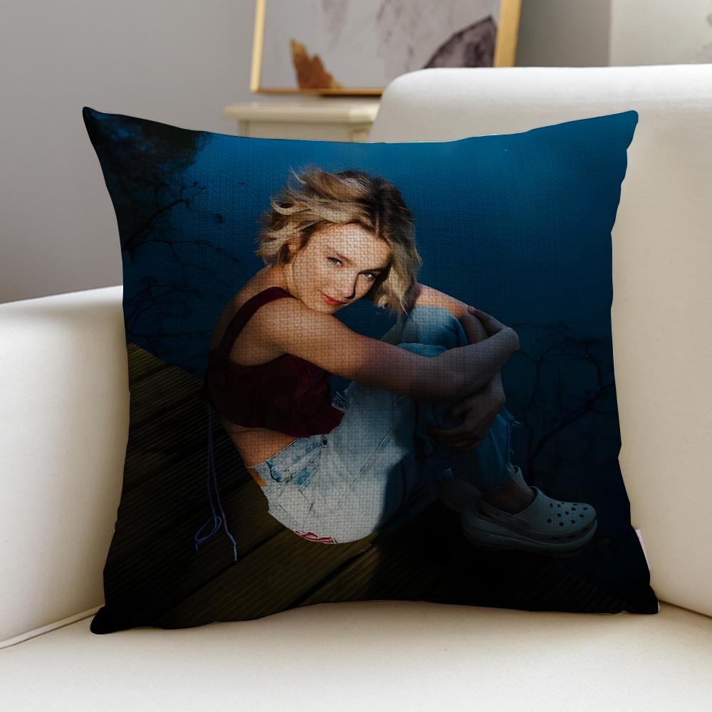 Vibrant Pommelien Thijs GedoeS Cushion Cover Breathable and skinfriendly linen pillowcase square removable and washable cushion