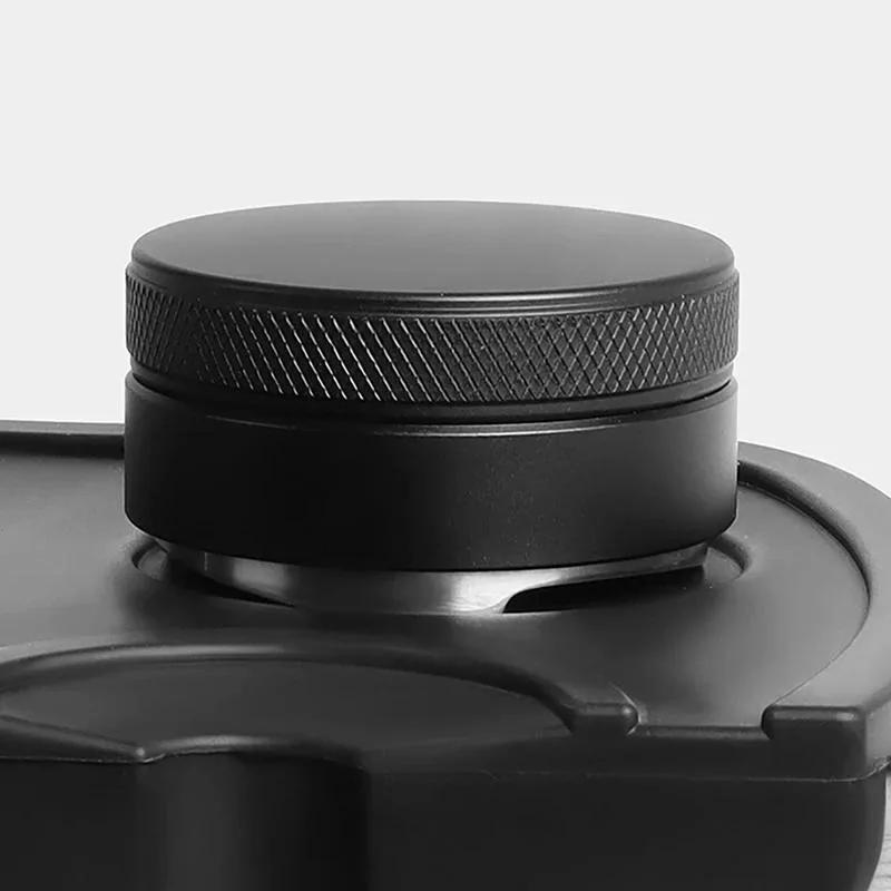 Coffee Distributor Espresso Distribution Tool/Leveler 3 Angled Slopes Adjustable Palm Tamper Fits for 51/53/58mm Portafilter