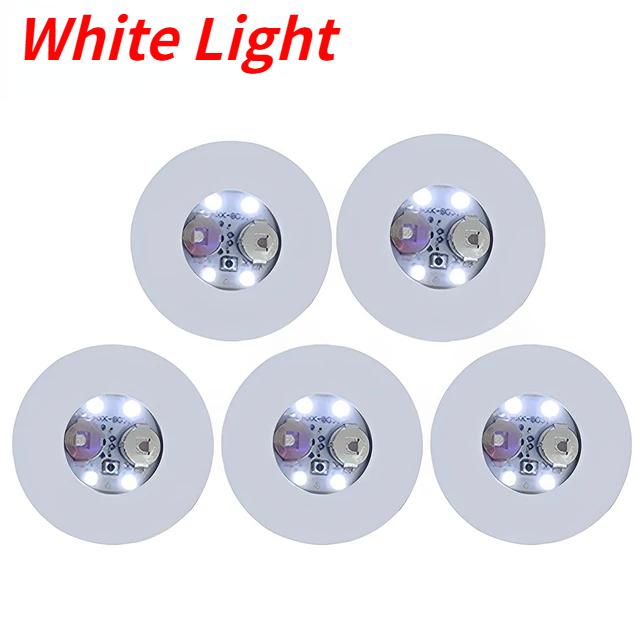 20/1 STÜCKE Leuchtende Tassenaufkleber Lichter 6cm LED Flaschen Untersetzer Lampen für Bar KTV Hochzeitsparty Cocktailgetränke Tassen Vasendekoration