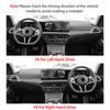AAACH1 For BMW X3 G45 G48 2025- Carbon Fiber Instrument Trim Strip Dashboard Panel Decor Sticker Car Interior Tuning Accessories