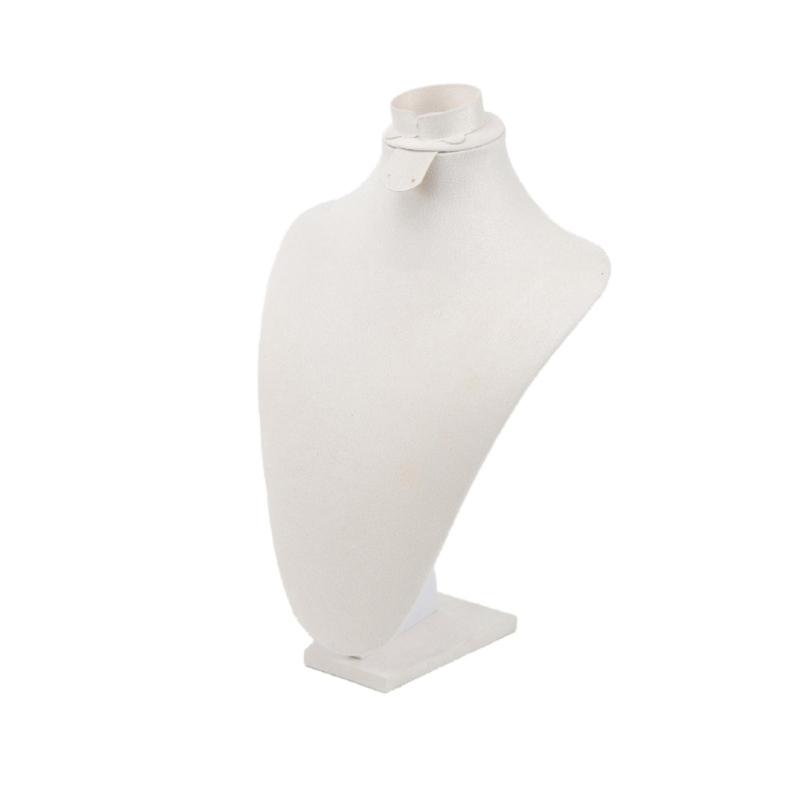 Practical Sturdy Lint Jewelry Bust Stand Small Necklace Display Holder Jewelry Accessory for Trade Show Exhibits