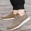 Klassische, atmungsaktive Herren-Freizeitschuhe mit Dämpfung, farblich abgesetztem Design, vielseitige Sneaker, leichte Schuhe
