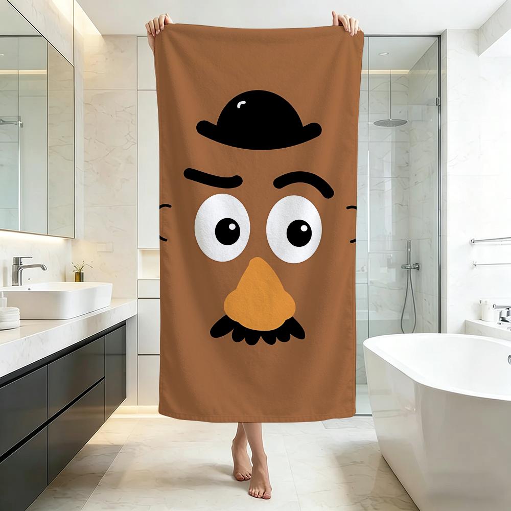 Funny-Potato HeadS Towel Five-Star Hotel Quality Eco-Friendly Ultra Soft Thick Towels & Beach Towels