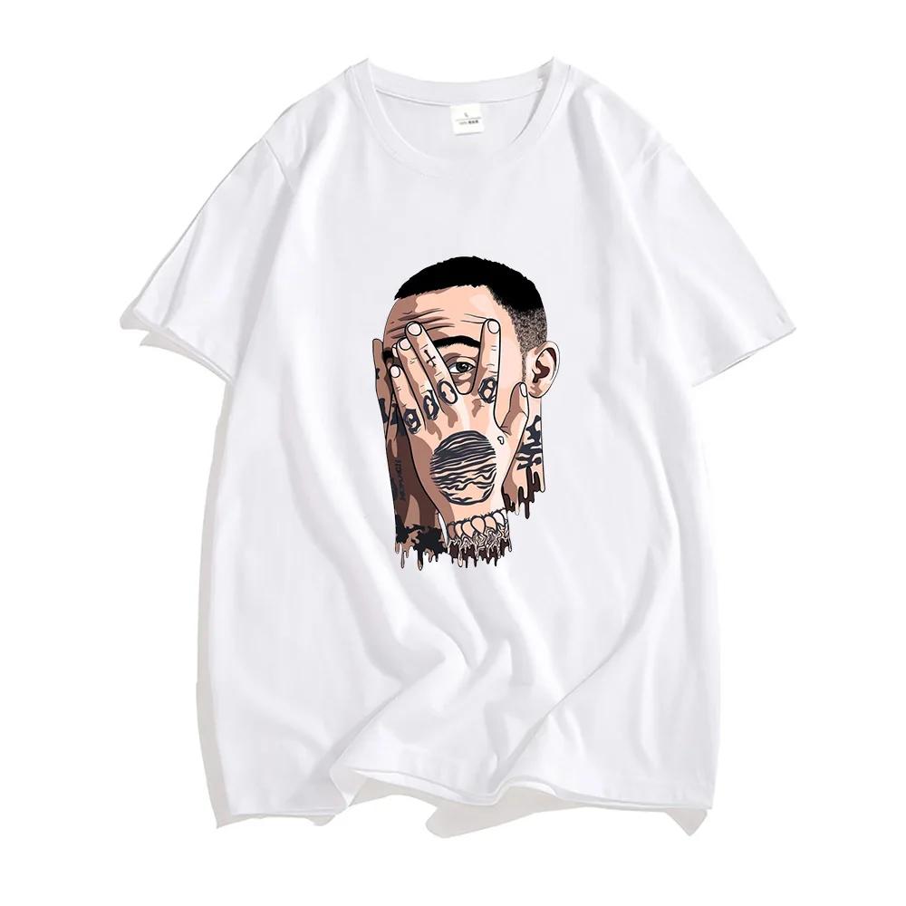 Rapper Macc Miller Printing T-shirts  Pure  Shirts Men/women Hip Hop T Shirt Summer Loose Casual Short Sleeve Clothing