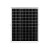 25W 12V Solarpanel Batterieladegerät, Solarbatterie-Erhaltungsladegerät mit intelligentem MPPT-Regler und verstellbarer Montagehalterung, IP67