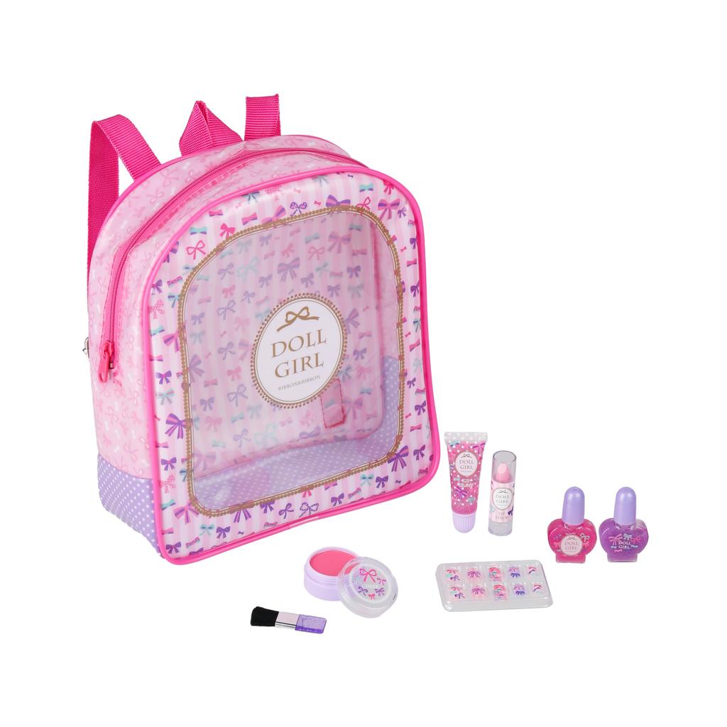 Race Doll Girl Makeup Ages 900024 Backpack, 6+, Cosmetics, Accessories,