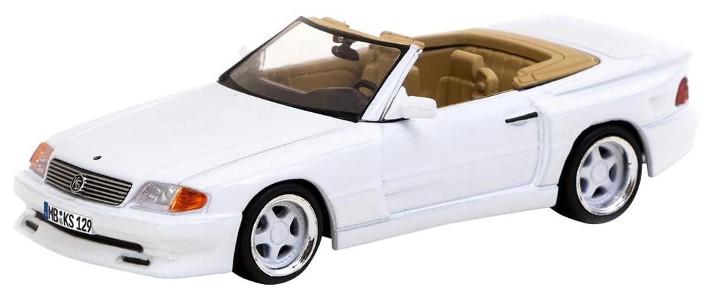 Speedmaster Japan TARMACWORKS Scale SL 500 Koenig Specials White Finished Model 1/64 Mercedes-Benz T64G-045-WH