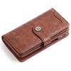 Women's Long Zipper RFID Wallet - European & American Style, Large Capacity PU Leather Clutch