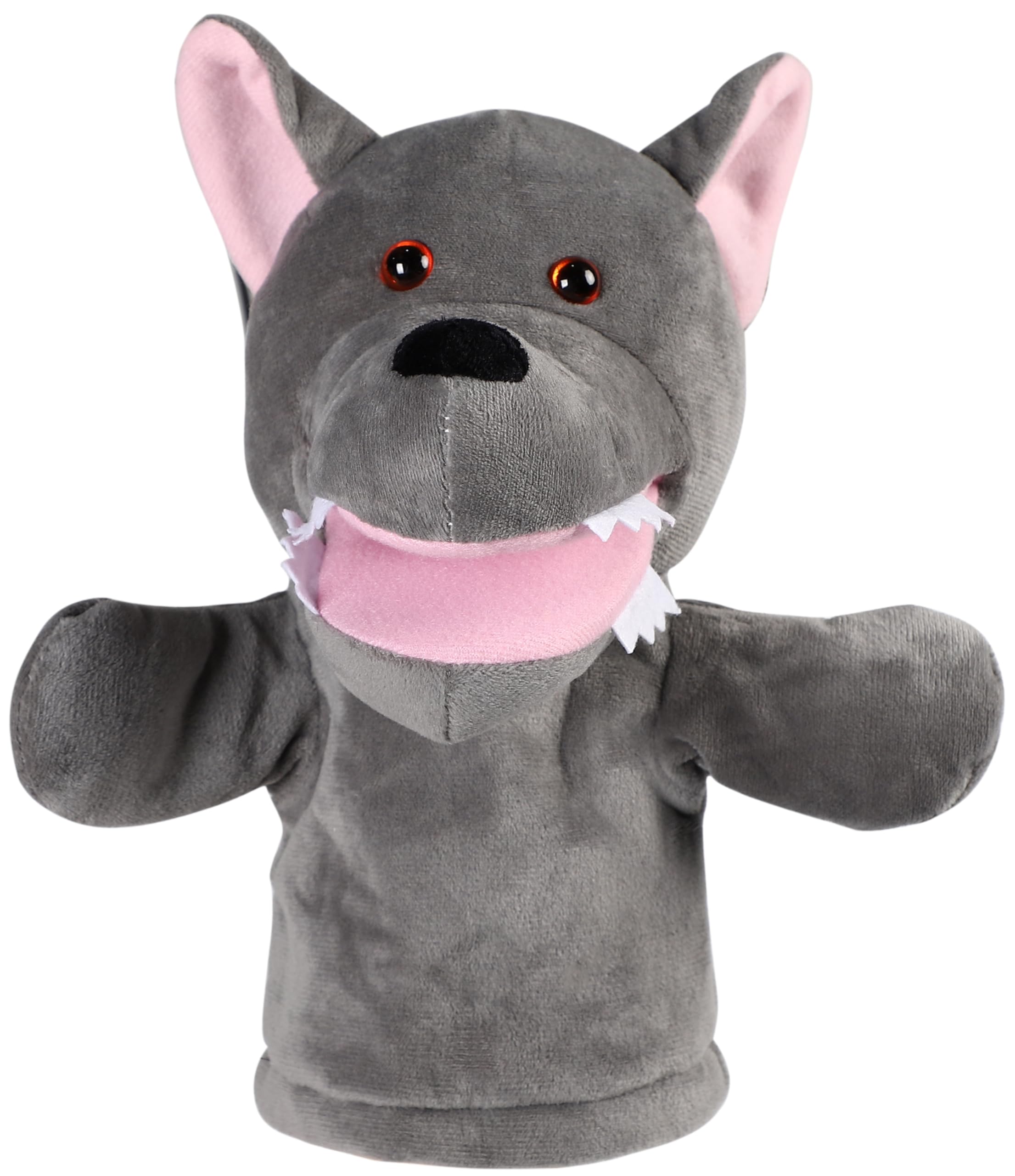 

Кукла Волк ColorfylCoco с двигающимся ртом Ручная кукла Кукла-животное Кукольное шоу Чревовещание Перчаточная кукла