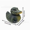 Resin Duck Figurine Decorative Statue Home Desktop Ornament USA 250th Anniversary Edition Creative Gift
