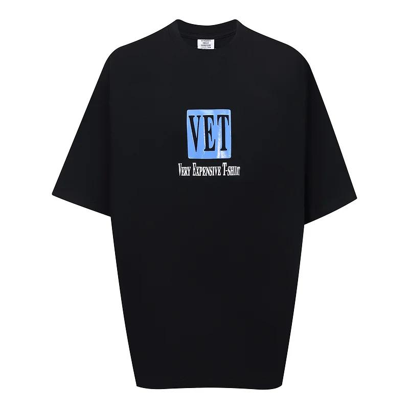 2025 New Explosive S/s Luxury Vt Logo Printed Women's Men's T-shirt Plus Size T-shirt Casual Cotton T-shirt Summer Style