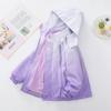 Detachable Three In One Girls Kids Thickened Warm Outdoor Windproof Jacket