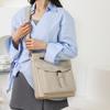 Lightweight Retro Messenger Bag Women's Bag Large Capacity Crossbody Bag PU Shoulder Bag
