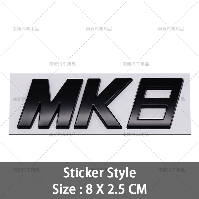 For VW VOLKSWAGEN 2026 New 3D MK5 MK6 Mk7 MK7.5 MK8 Badge Logo Car Rear Trunk Emblem Car Styling For VW Volkswagen Golf MK 5 Mk 