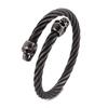 Kalen Men's Wolf Head Stainless Steel Bracelet