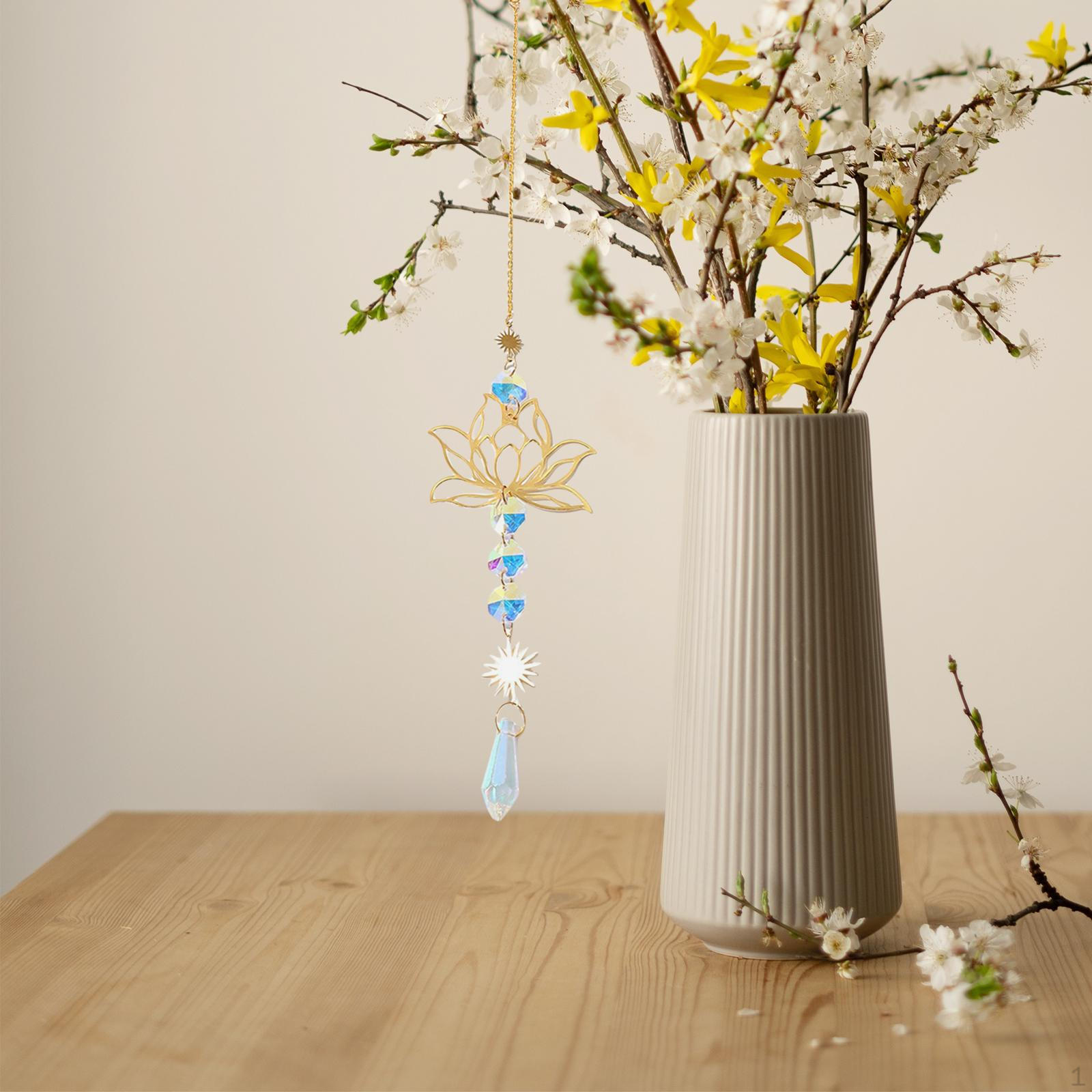 with Chain Handmade Hanging Wind Chime Style blue