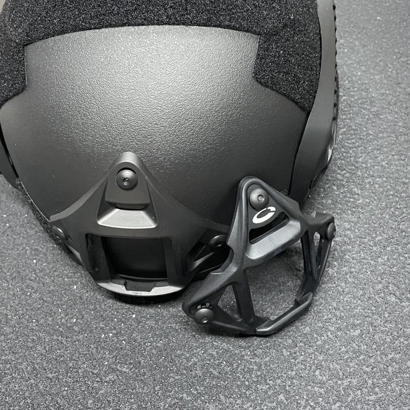 Tactical Helmet Frame Mount NVG Shroud Adapter 3 Hole Skeleton ARC Rail Lightweight Aluminum for FAST MICH Helmet