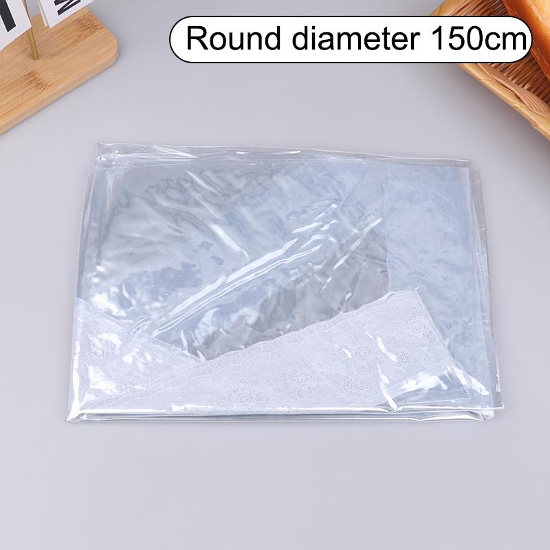 

Rectangular Round Tablecloth Transparent Table Cloth Table Protector Heat Resistant Waterproof Anti-Scratch Tablecloth